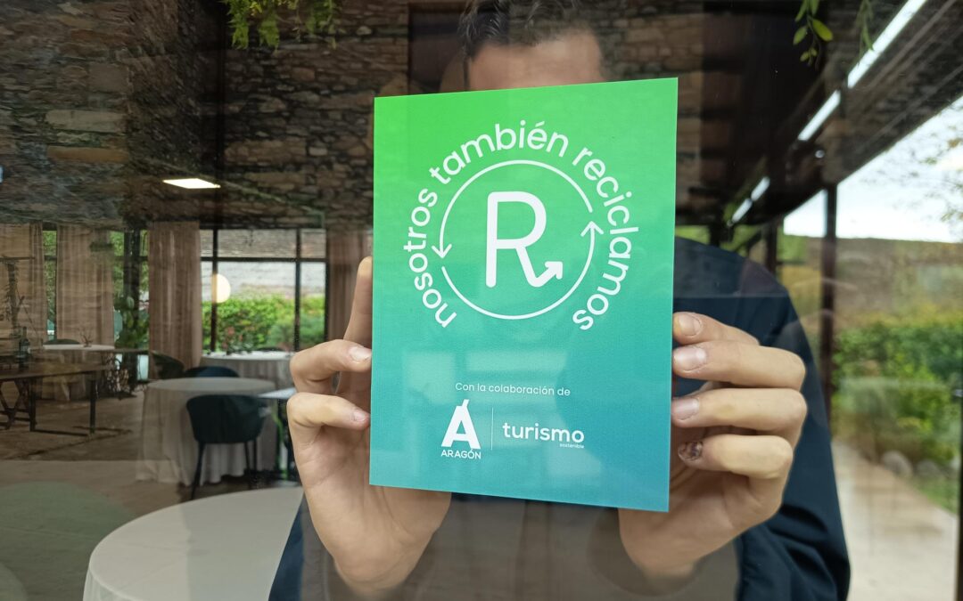 Nace el sello “Nosotros También Reciclamos”: un paso adelante hacia una hostelería más sostenible en Huesca
