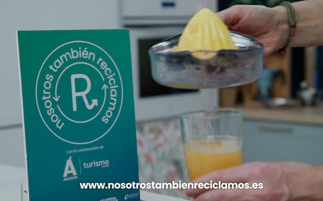 El sello “Nosotros También Reciclamos”, protagonista en La Pera Limonera de Aragón TV